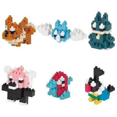 NBMC_14 ナノブロック　ミニナノ ポケットモンスター ノーマルタイプ（単品）