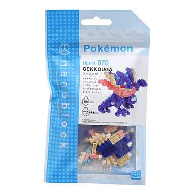NBPM_070 ナノブロック　ポケットモンスター ゲッコウガ