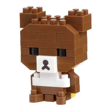 NBMC_17 ナノブロック ミニナノ リラックマ(単品)