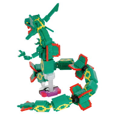 NBPM_074 ナノブロック ポケットモンスター レックウザ エクストリームDX