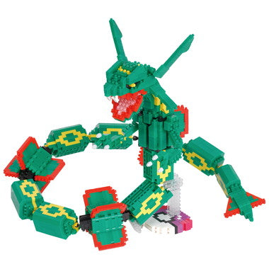 NBPM_074 ナノブロック ポケットモンスター レックウザ エクストリームDX