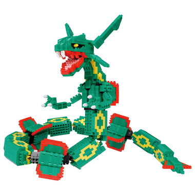 NBPM_074 ナノブロック ポケットモンスター レックウザ エクストリームDX