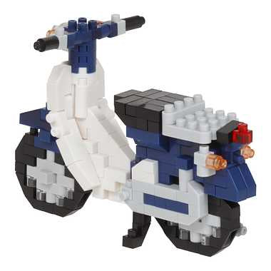 NBC_356 ナノブロック Honda スーパーカブ 50 (ブルー)