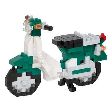NBC_357 ナノブロック Honda スーパーカブ 50 (グリーン)