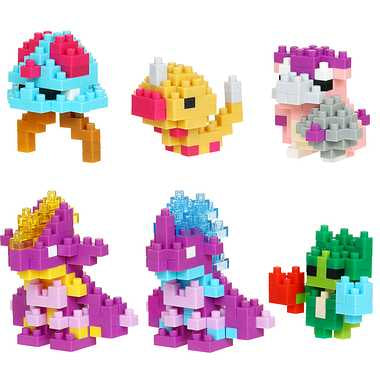 NBMC_43 ナノブロック　ミニナノ ポケットモンスター どくタイプ