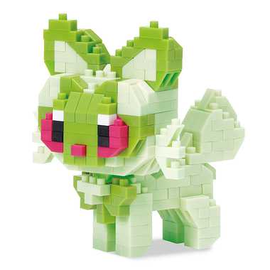 NBPM_R01 ナノブロック ポケットモンスター ニャオハ RS