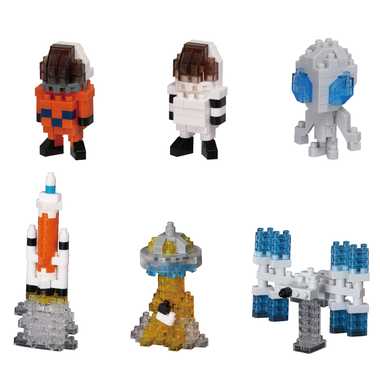 NBMC_58 ナノブロック ミニナノ 宇宙コレクション