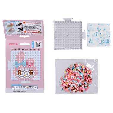 80-53544 パーラービーズ かんたん！キャラビーズセット マイメロディ