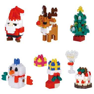 NBMC_71 ナノブロック ミニナノ クリスマス（単品）