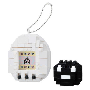 NBCC_237 ナノブロック 初代たまごっち （白）