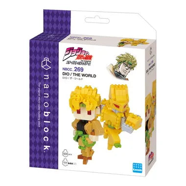 NBCC_269 ナノブロック 『ジョジョの奇妙な冒険 スターダストクルセイダース』 DIO / ザ・ワールド