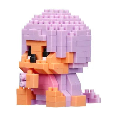 NBCC_287 ナノブロック 「モンチッチ」 モンチッチくん ライトパープル