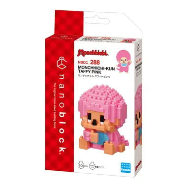 NBCC_288 ナノブロック 「モンチッチ」 モンチッチくん タフィーピンク