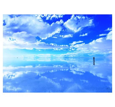 05-093 天空の鏡ｳﾕﾆ塩湖-ﾎﾞﾘﾋﾞｱ