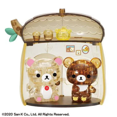 クリスタルパズル　コリラックマ&チャイロイコグマ どんぐりのおうち