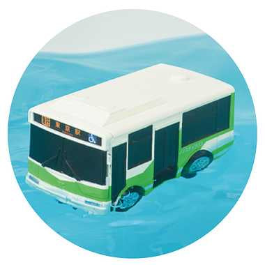 水陸両用カー 路線バス
