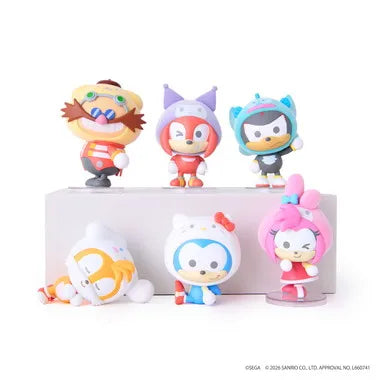 SONIC＆FRIENDS×Sanrio charactersふわふわフィギュア Relax
