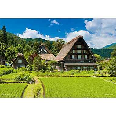 01-2093 涼風の白川郷（岐阜）