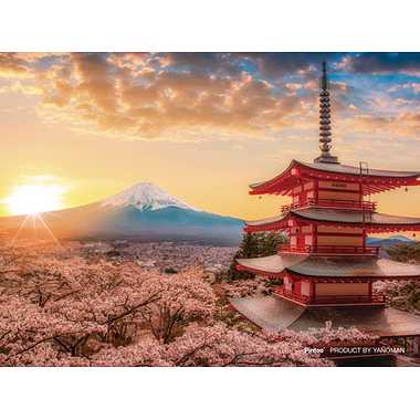 2308-27 富士山と桜