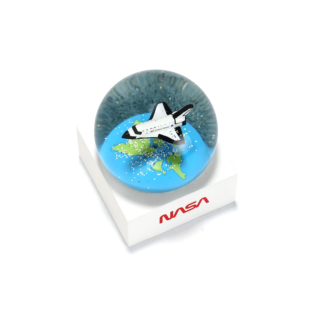 NASA スノーグローブ スペースシャトル 65mm