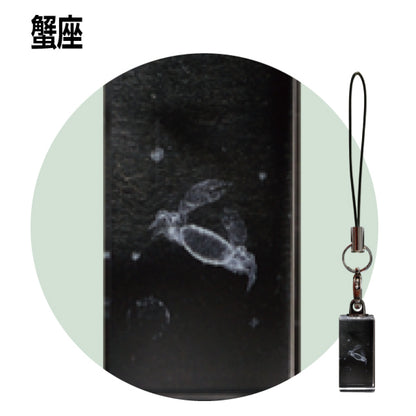 12星座3Dクリスタルストラップ