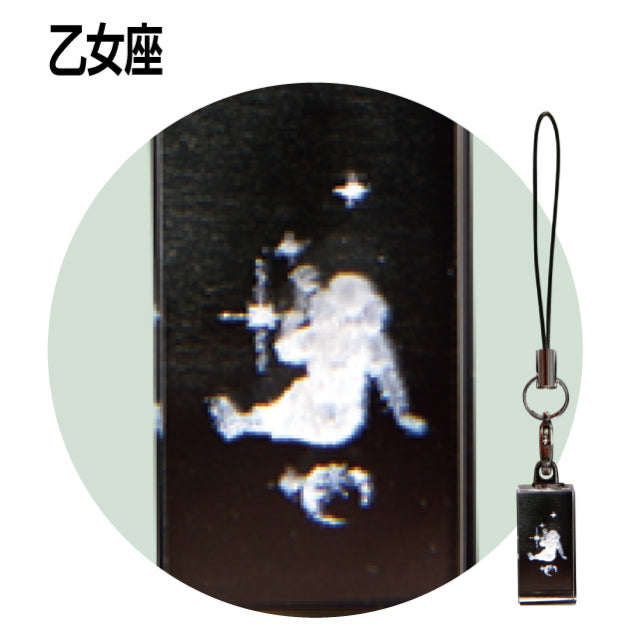 12星座3Dクリスタルストラップ