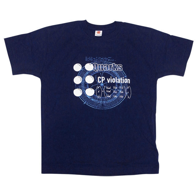 【素粒子】CP対称性の破れTシャツ