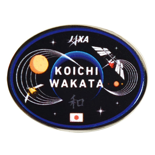 ISSミッションピンバッヂ 若田宇宙飛行士 クルードラゴン