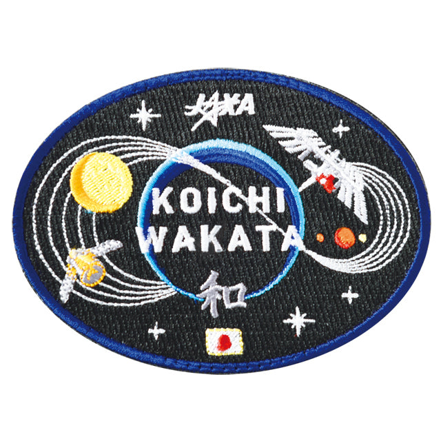 ISS長期滞在記念ワッペン 若田宇宙飛行士 クルードラゴン
