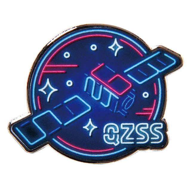 みちびき6号機 QZSS ピンバッヂ