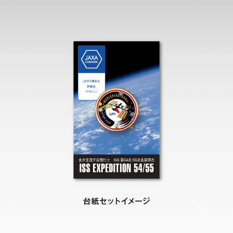 ISSミッションピンバッヂ [金井宇宙飛行士]