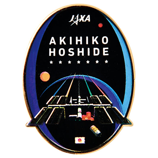 ISSミッションピンバッヂ 星出宇宙飛行士 クルードラゴン