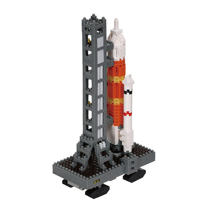 ナノブロック [ロケット発射台]