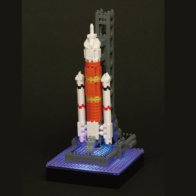 ナノブロック [ロケット発射台]