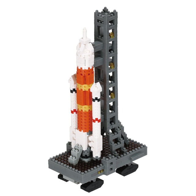 ナノブロック [ロケット発射台]
