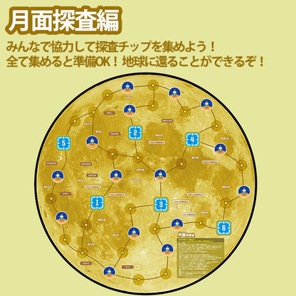 宇宙なんちゃらこてつくん 宇宙探査&月面探査ボードゲーム
