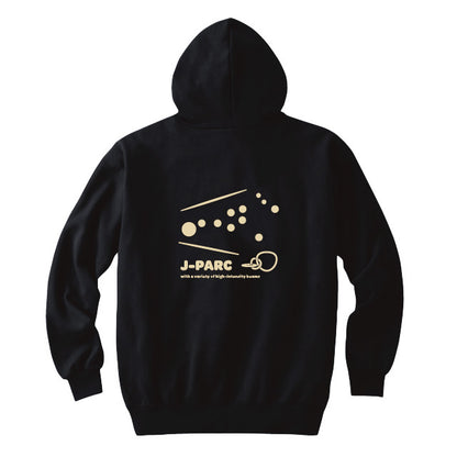 J-PARCパーカーブラック (S)