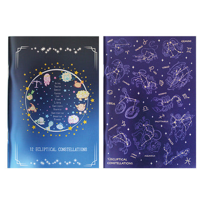 12星座メタリックノート