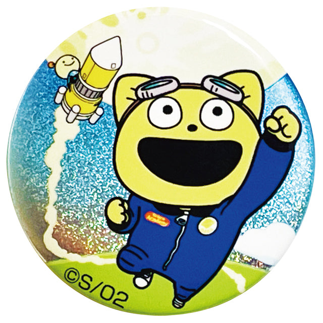 こてつくん きらっとなんちゃら缶バッヂ