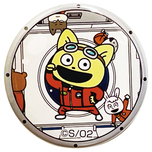 こてつくん 宇宙船の窓マグネット