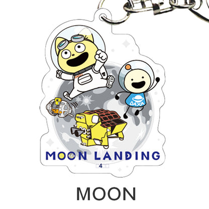 こてつくんアクリルキーホルダー 3 [MOON]