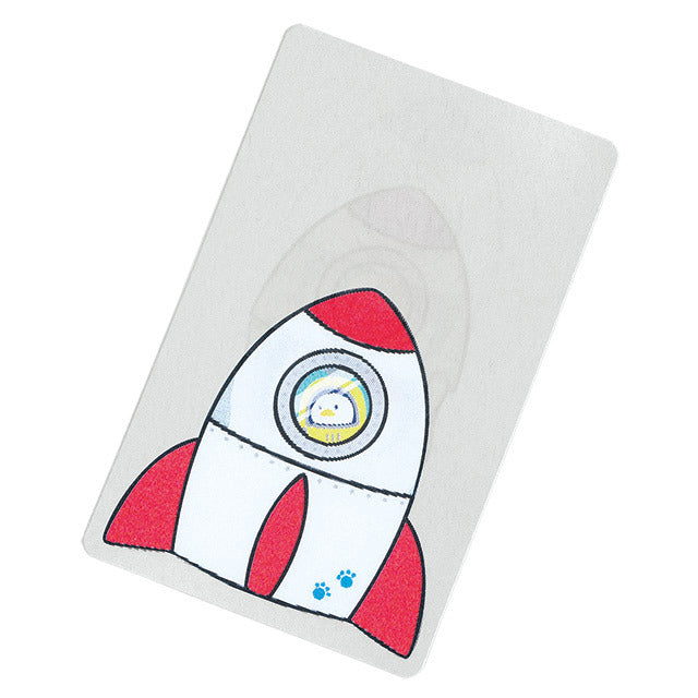 【NYASAグッズ】動かすと絵柄が変わる！クリアカード ロケットかくれんぼNYASA