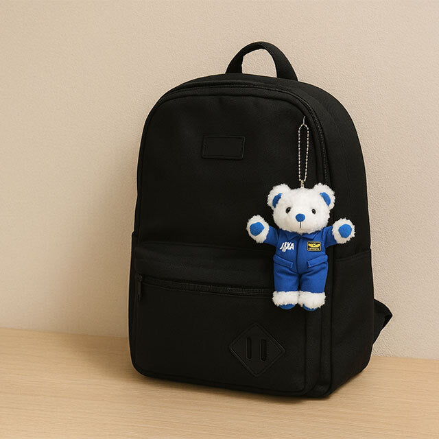 ご当地ベア マスコットST ホワイト <JAXA LABEL>