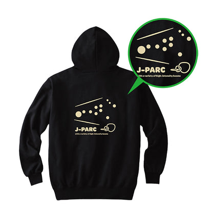 J-PARCパーカーブラック (S)