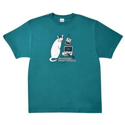 パウリ効果ネコTシャツ XL