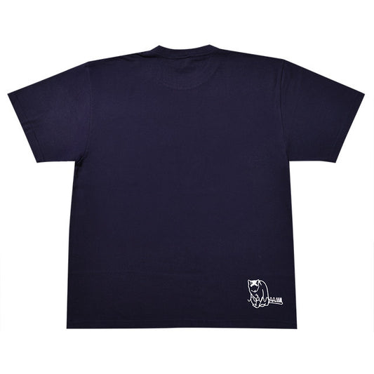 スペクトルネコTシャツ ネイビー XL