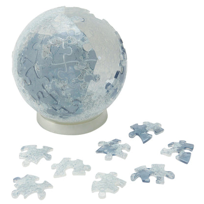 3D球体パズル [60ピース] クリアMOON