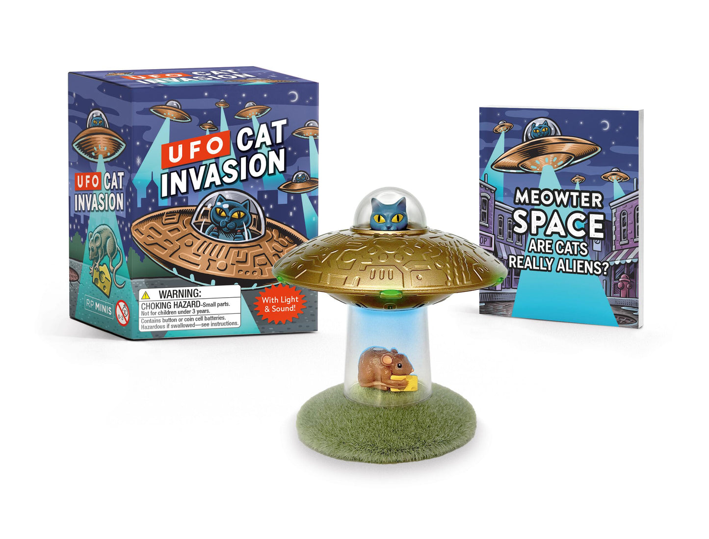 UFO玩具＆ブック キャット・インベーション（UFO猫誘拐）